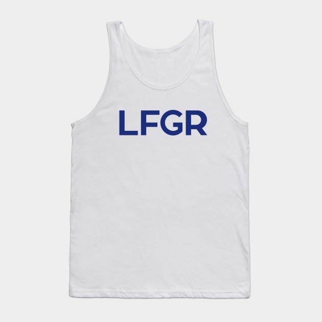 LFGR - Gold Tank Top by KFig21